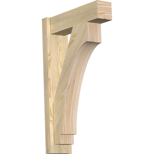 Ekena Millwork Imperial Block Rough Sawn Outlooker, Douglas Fir, 6"W x 20"D x 32"H OUT06X20X32IMP05RDF - main
